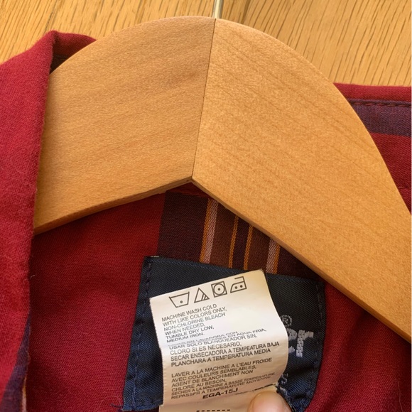 Wrangler // VTG Western Striped Button Down - Picture 5 of 12